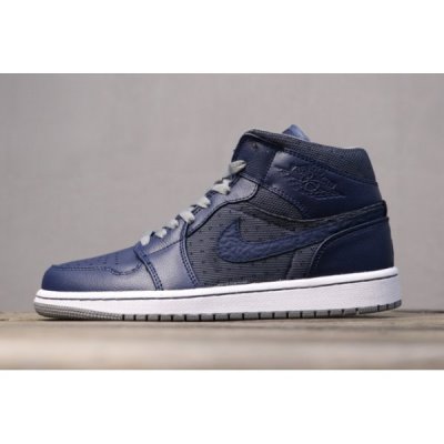 Nike Erkek Air Jordan 1 Phat Obsidian / Gri Basketbol Ayakkabısı Türkiye - XK66HUWZ